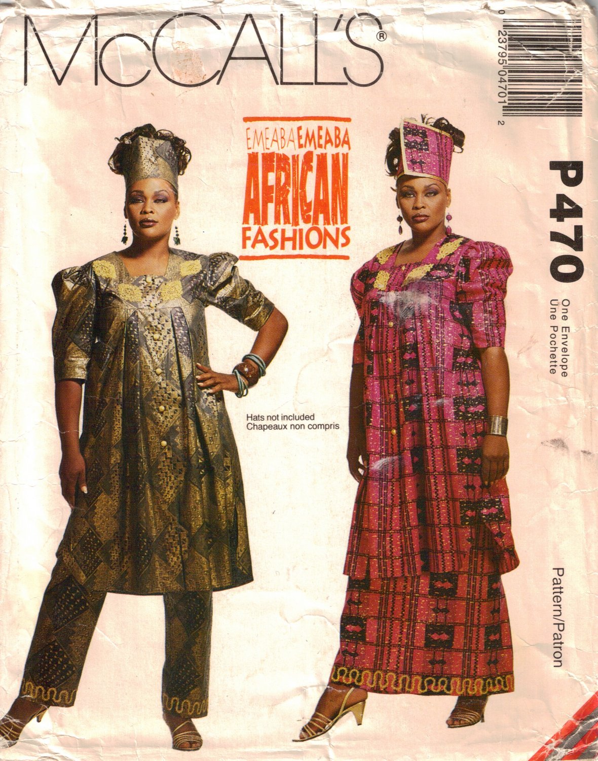 Misses' Tunic, Skirt & Pants Sewing Pattern Size S-L McCall's P470 UNCUT