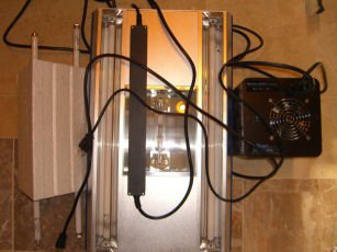 AQ19912 24â 250W Metal Halide + 2x24W T5 Aqua Medic Fixture w/ Ballast with 5 FREE bulbs 24 inch