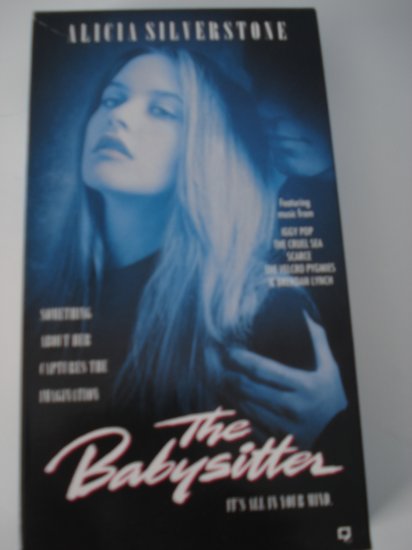 VHS Movie Tape The Babysitter With Alicia Silverstone