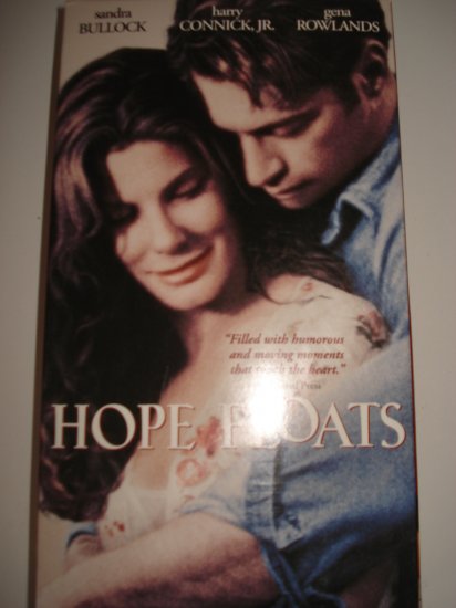 Hope Floats Vhs Tape Movie With Sandra Bullock Harry Connick Jr. Gena Rowlands