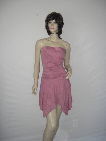 New Celeb Asymmetrical Stripe Tube Scarf alana Dress L Large