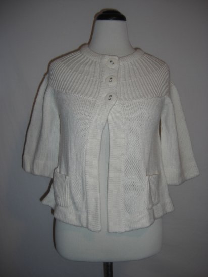 New Macys Knit Energie Shrug Shawl Sweater Top L $49