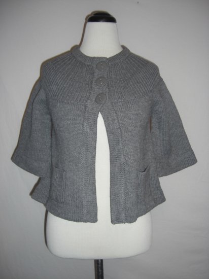 New Macys Knit Energie Shrug Shawl Sweater Top L $49