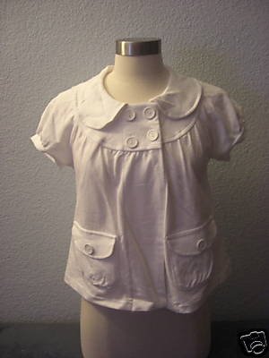 New Forever 21 Cotton Trapeze Fly away ss jacket top L