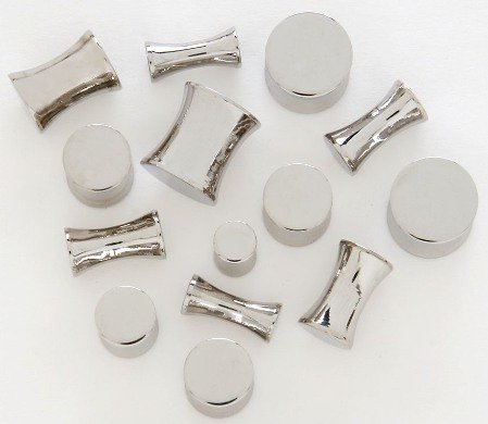 SOLID STEEL SADDLE PLUGS