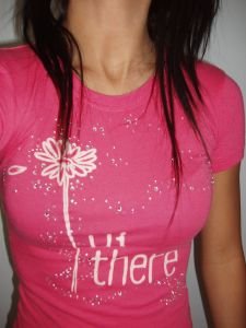 006. nwot hollister coral hi there tee