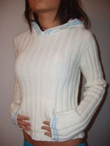 011. nwot hollister knit hoodie