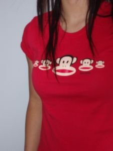 030. nwot paul frank red julius tee