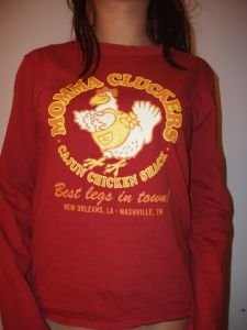 044. nwot american eagle dark coral longsleeve
