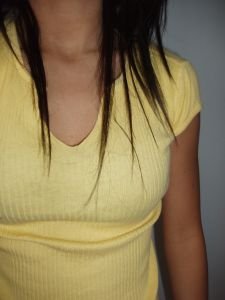 050. nwot american eagle yellow soft henley