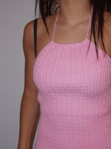 060. nwot Ralph Lauren pink halter