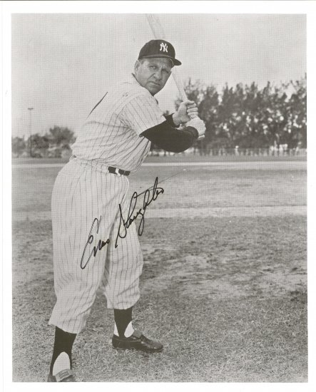 Enos Sluaghter 8x10 Black and White Picture