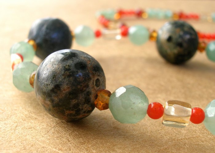 Green Earth Necklace