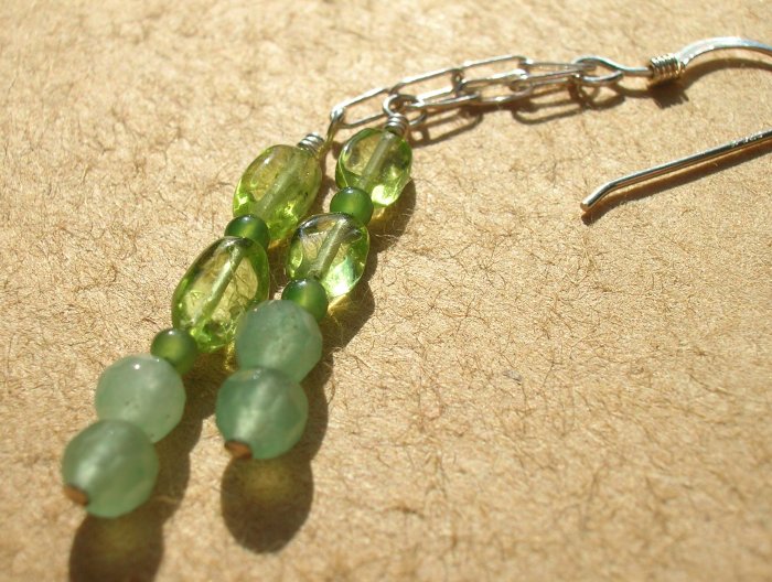 Think Green Earrings
