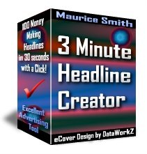 3 Minute Headline Creator - Resell eBook!