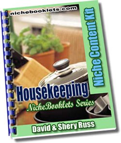 Housekeeping Niche eBooklet - Resell eBook!