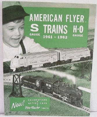 American Flyer Trains 1961-1962 S/H-O Original Catalog Toy Toys Railroad