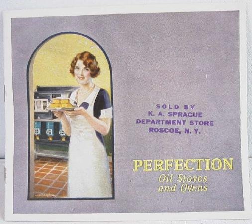 Perfection Oil Stoves Stove Ovens c.1927 Original Trade Catalog Catalogue