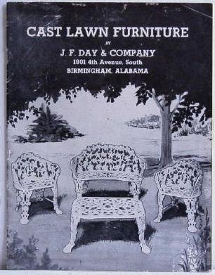 Cast Lawn Furniture Original Catalog JF Day & Co circa 1961 Metal Iron Outdoor Garden
