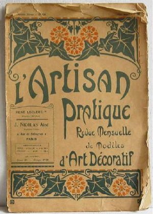 LâArtisan Pratique Revue Mensuelle de Modeles DâArt Decoratif, May 1920 No.131 Pattern Booklet