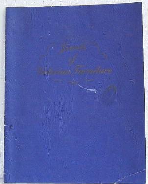 Jewels of Victorian Furniture Reproductions Vanderley Brothers FG & A Howald Co Catalog 1940