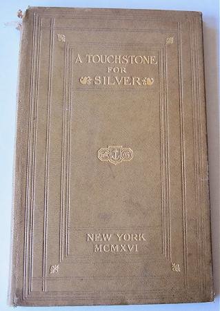 A Touchstone for Silver by Horace Townsend 1917 The Gorham Company Leather Bound