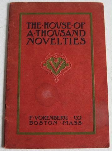 House of a Thousand Novelties circa 1910 F. Vorenberg Co Catalog Giftware Cuckoo Clocks China