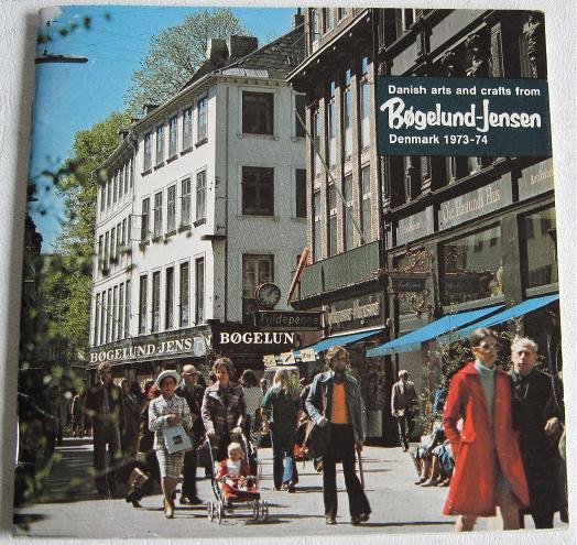 Bogelund-Jensen Danish Arts and Crafts Catalog from Denmark 1973-1974 Glass Silver Jewelry Porcelain
