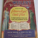 Jason Weilers 70th Annual Catalog Silver Jewlery Toys Small Appliances Kitchenware Watches Cameras