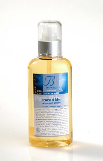 Men Cleansing Gel Special Facial Cleansing Wash - Deep Natural 100% Natural