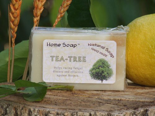 Tea Tree Oil & Shea Butter Soap - Handmade Soap Bar - 100% natural Body & Bath luxury Treat!