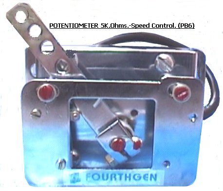 Potentiometer Speed Controller for Electric Vehicles