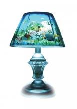 MOTIONLAMPS Electrical Rotating Aquarium Table Lamp