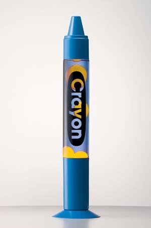 CREATIVE MOTION INDUSTRIES Blue Crayon Motion Lamp