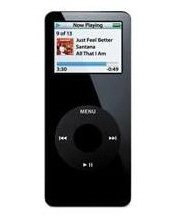 APPLE iPod Nano 4GB Black - 1,000 Songs