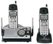 PANASONIC KX-TG5439PK 5.8 GHz FHSS GigaRange Dual-Handset with Answering System