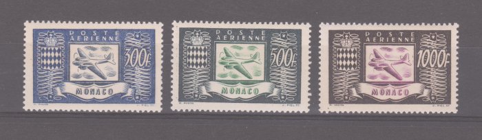 MONACO AIRMAIL - C27-C29