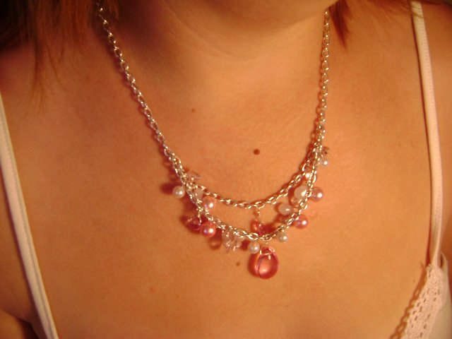 Cotton Candy Pearls and Crystal