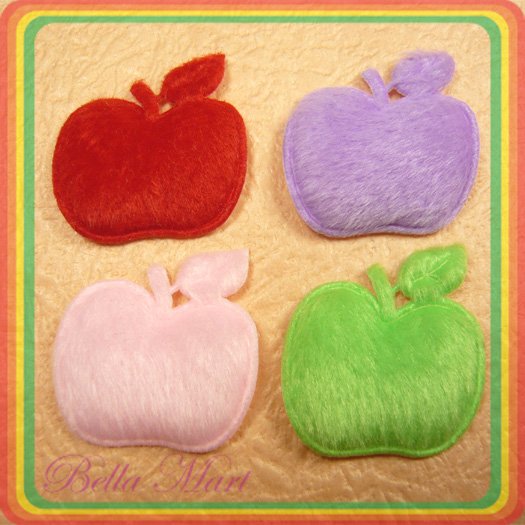 100 Mix Apple Applique Sew/Baby/Cute/Embellishment A033