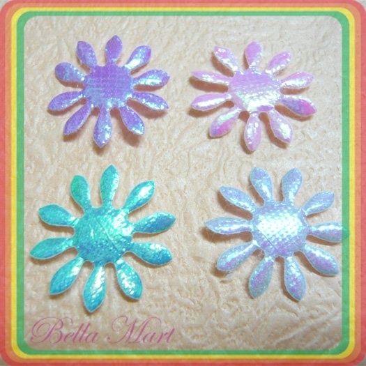 200 Mix Sunflower Applique Sew/Card/Embellishment A039