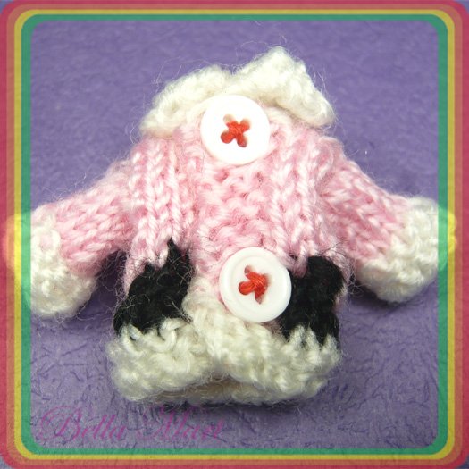 10 Crochet Clothes Applique Sew/Craft/Baby Shower A041