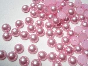 25 pcs Flatback Plastic Craft Pearls
