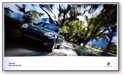 Porsche Cayenne Poster