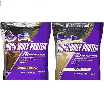 EAS 100% Whey Protein Chocolate & Vanilla - 10 LBs