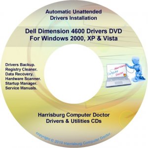 Dell Dimension 4600 Drivers Restore Recovery DVD