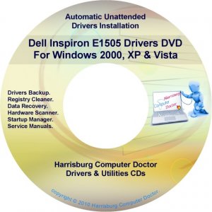 Dell Inspiron E1505 Drivers Restore Recovery DVD