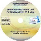 eMachines D620 Drivers Restore Recovery CD/DVD