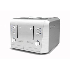 DeLonghi CTH4003 Esclusivo Pro-Metal 4-Slice Toaster