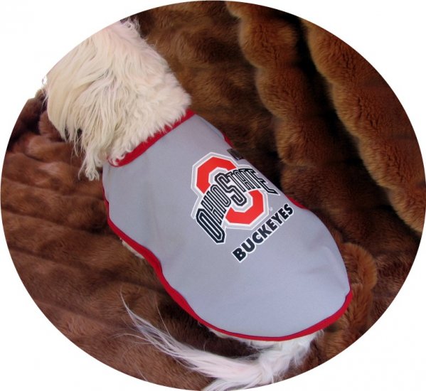 Ohio State Buckeyes Officially Licensed NCAA Team Dog Wrap Size Small