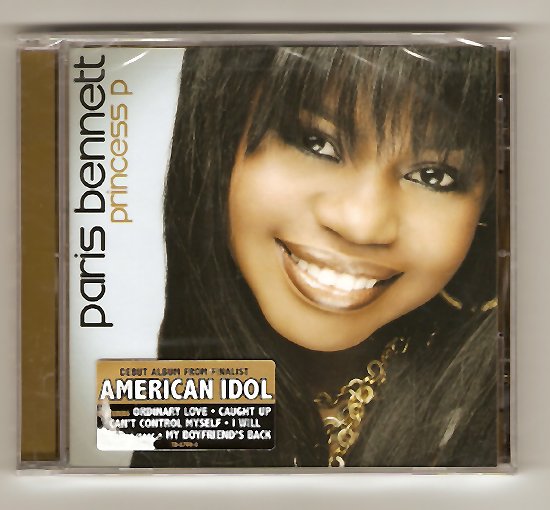 American Idol Paris Bennett Princess P CD Brand New!